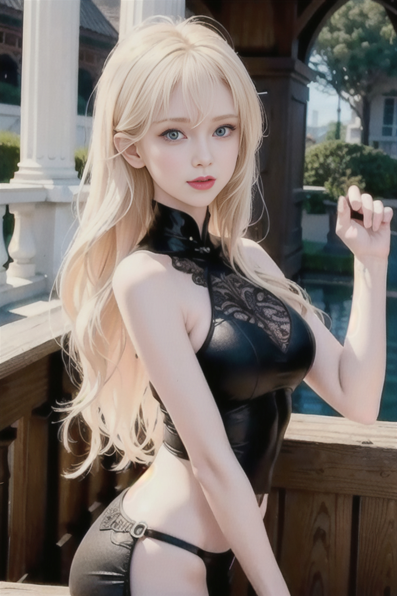 AI生成美女~金髪碧眼 きんぱつへきがん