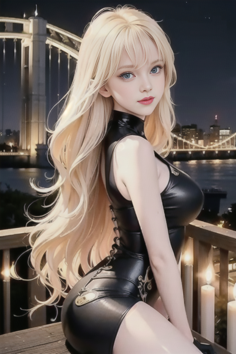 AI生成美女~金髪碧眼 きんぱつへきがん