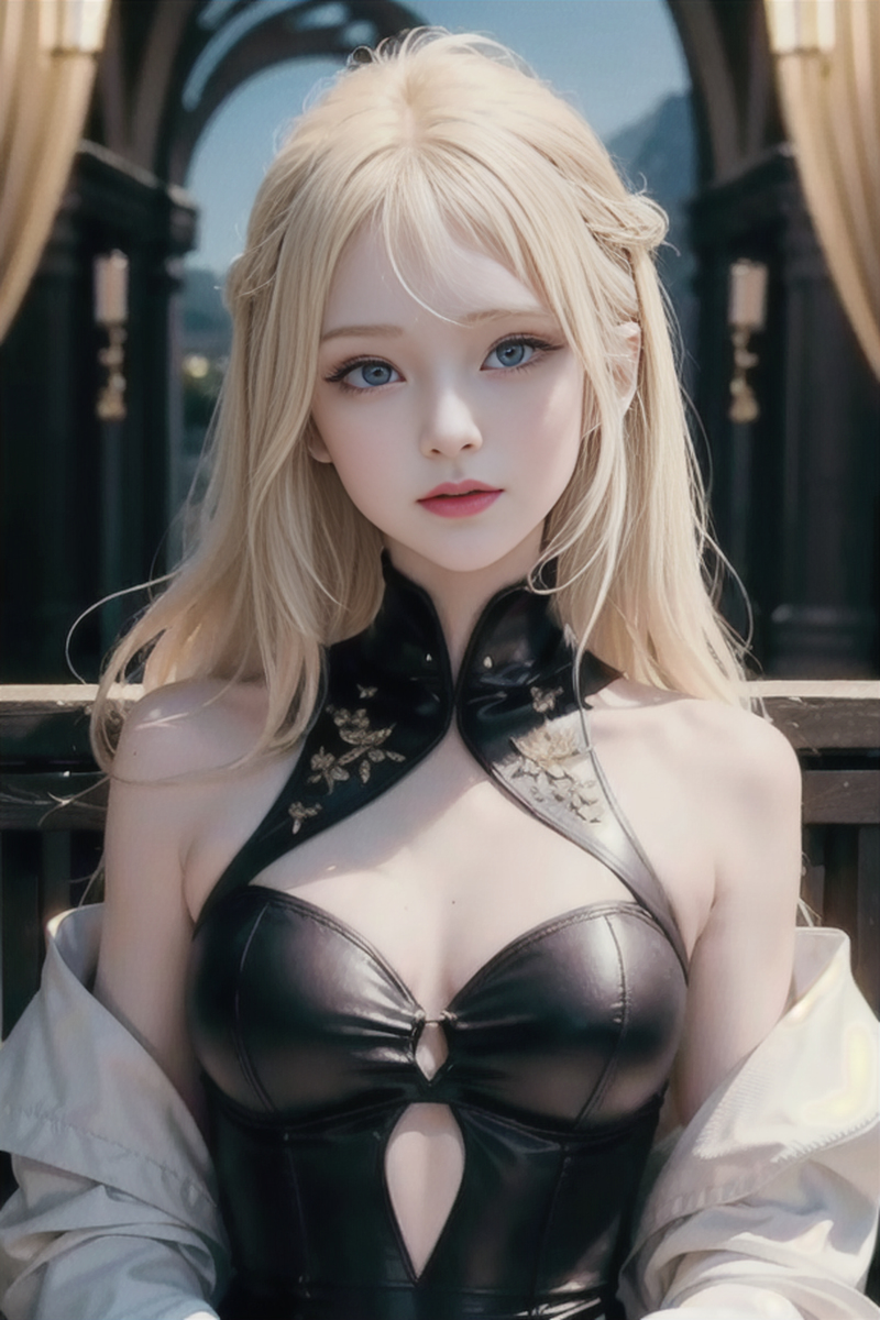 AI生成美女~金髪碧眼 きんぱつへきがん