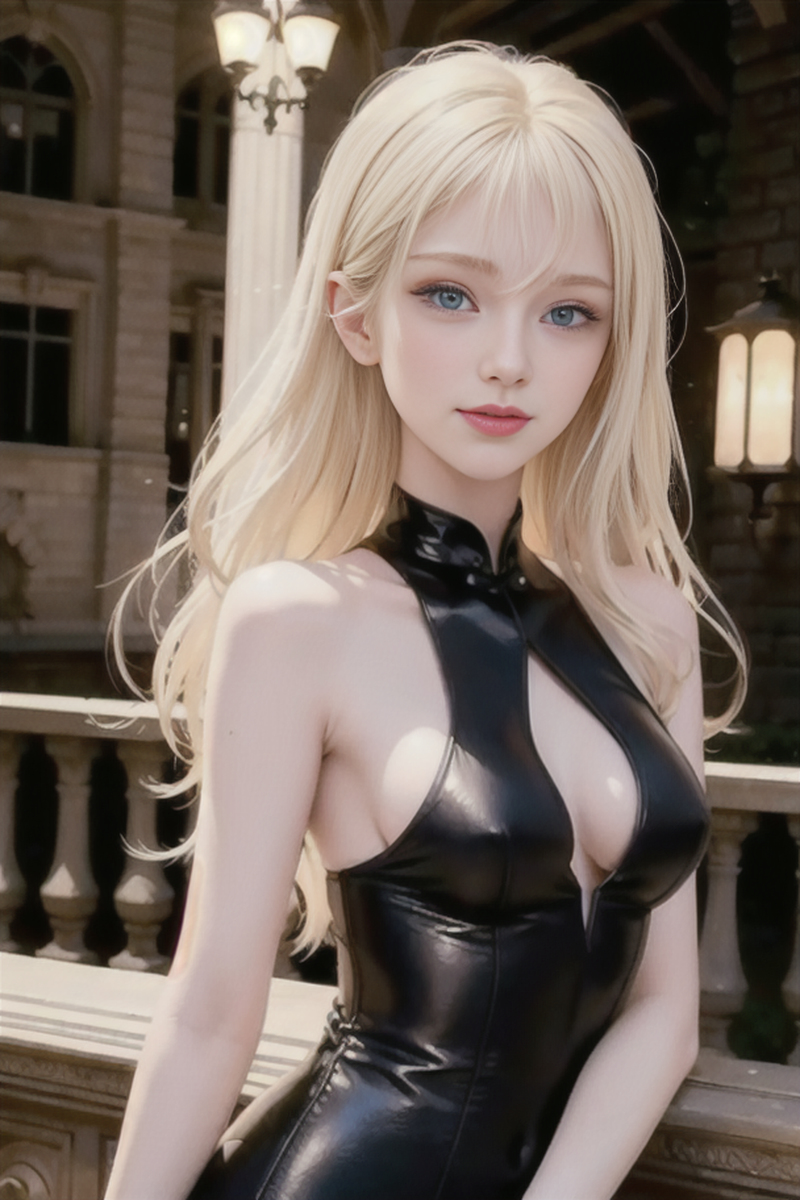 AI生成美女~金髪碧眼 きんぱつへきがん