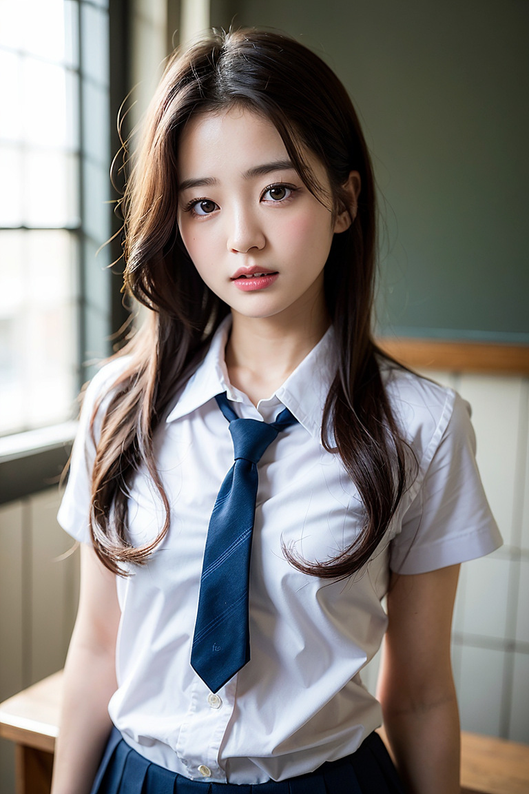 AI生成美女~JK