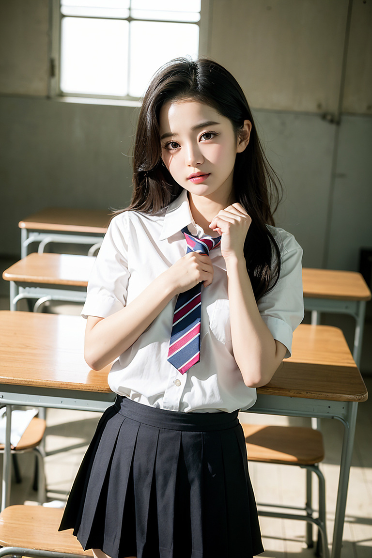 AI生成美女~JK