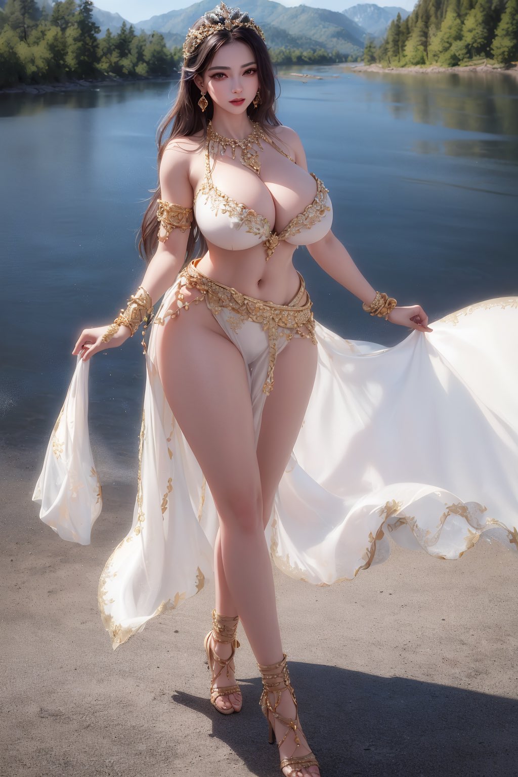 AI生成 超巨乳美女 003
