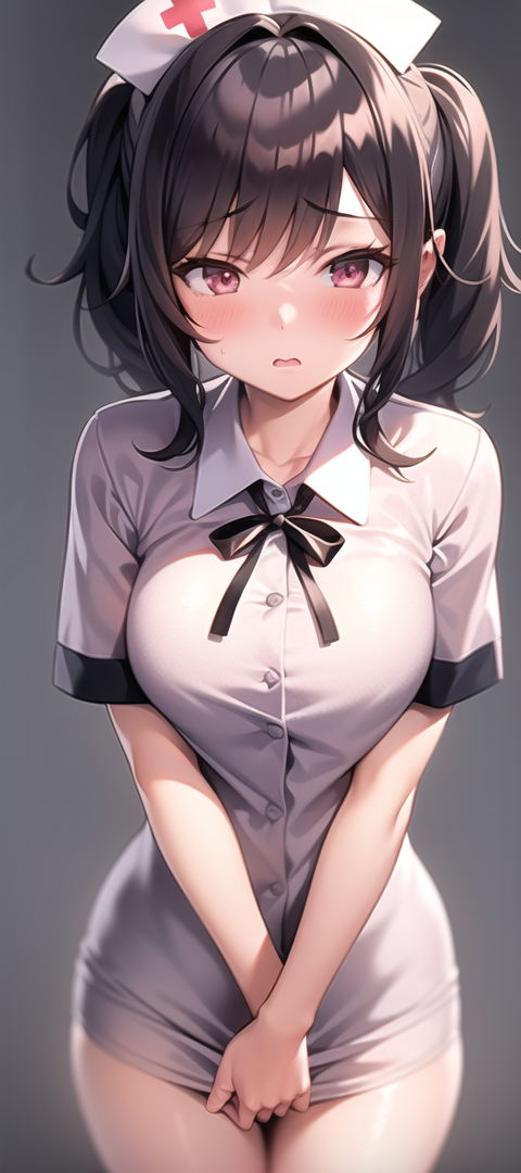 原創二次元AI寫真 護士服 羞羞臉