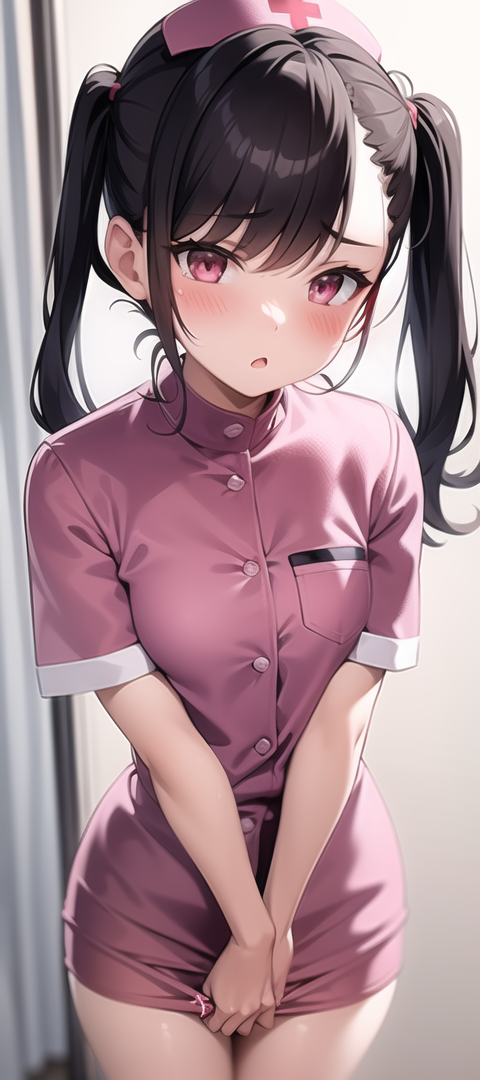 原創二次元AI寫真 護士服 羞羞臉