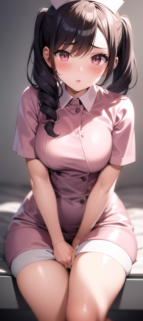 原創二次元AI寫真 護士服 羞羞臉