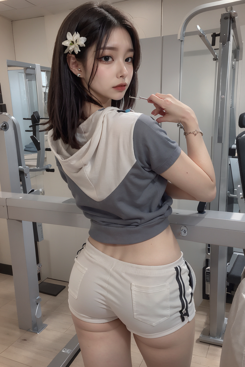 AI生成美女~美女寫真集樣本