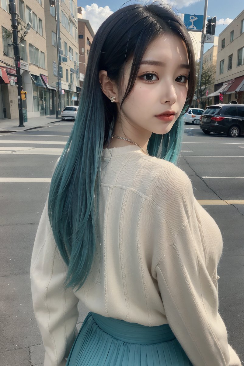 AI生成美女~美女寫真集樣本
