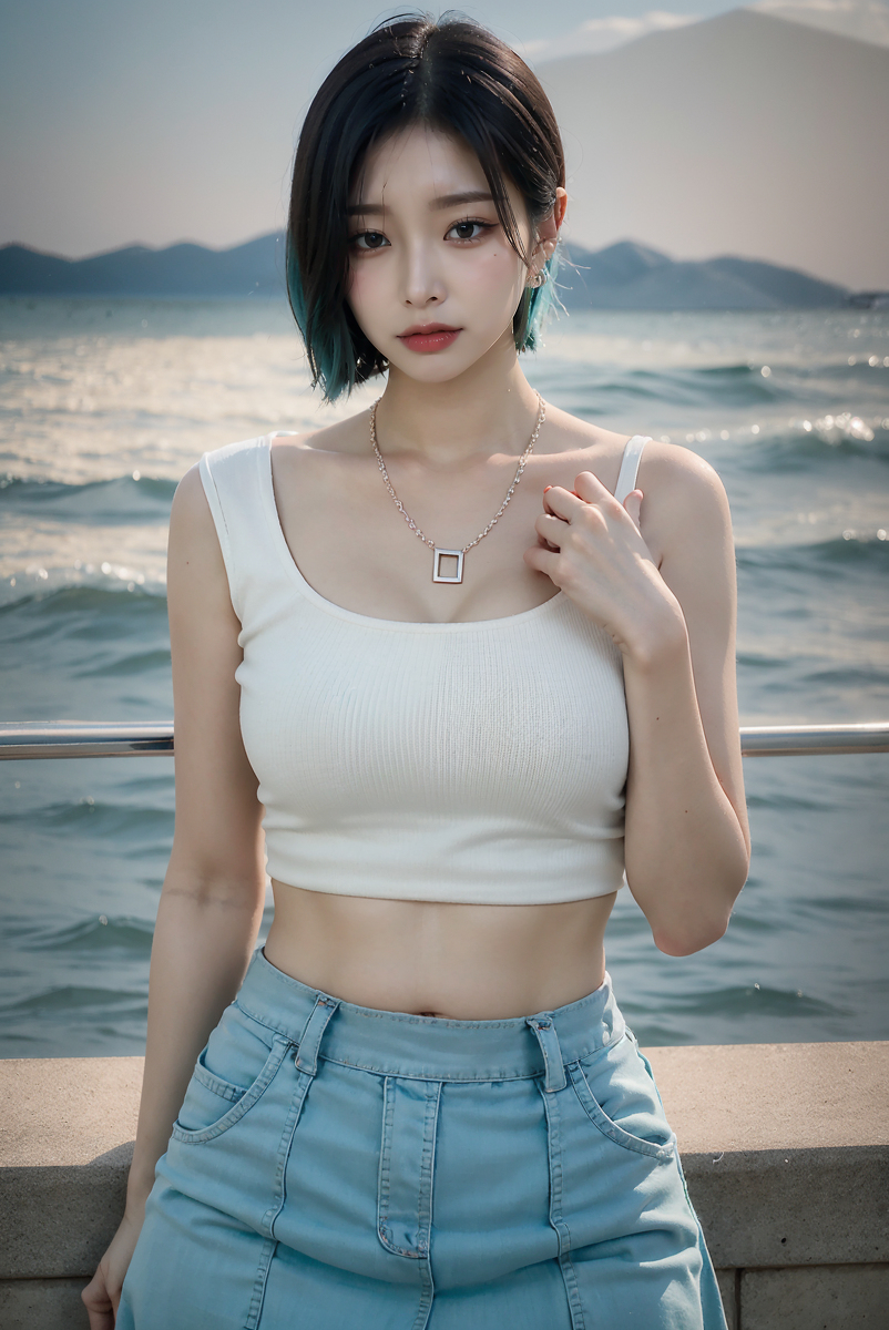 AI生成美女~美女寫真集樣本