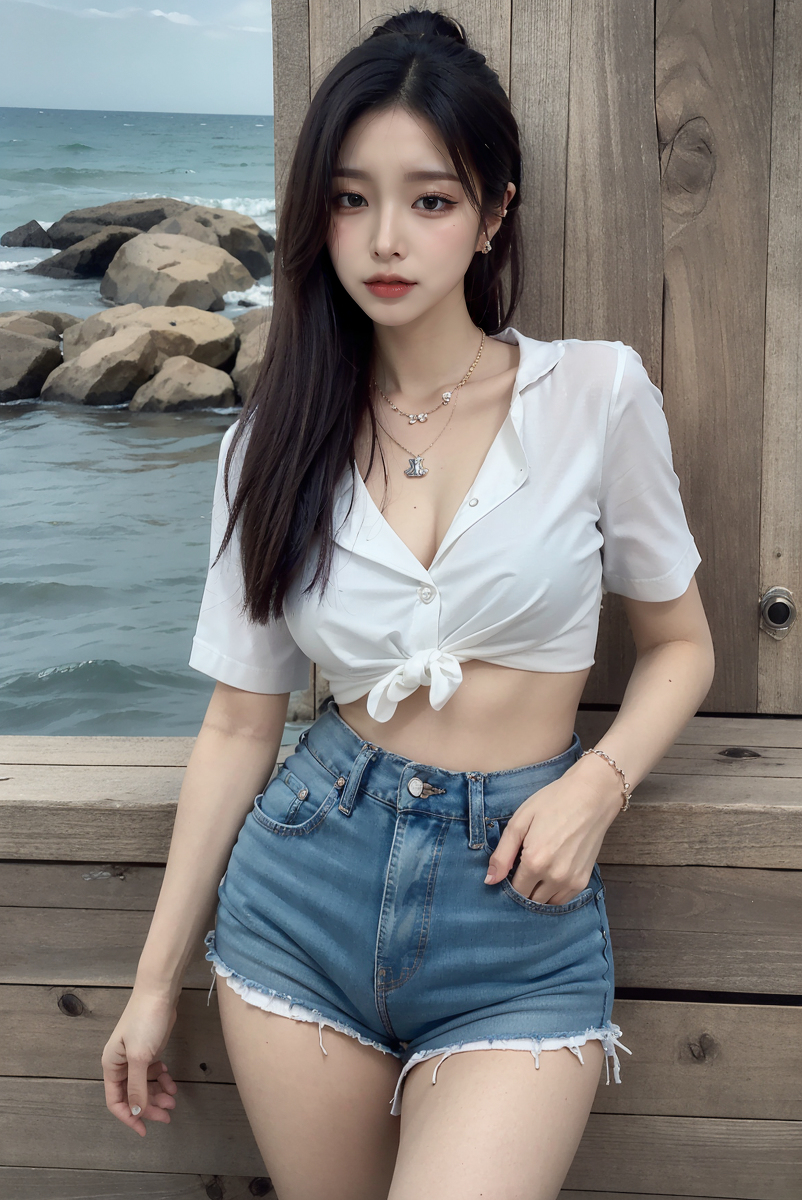AI生成美女~美女寫真集樣本