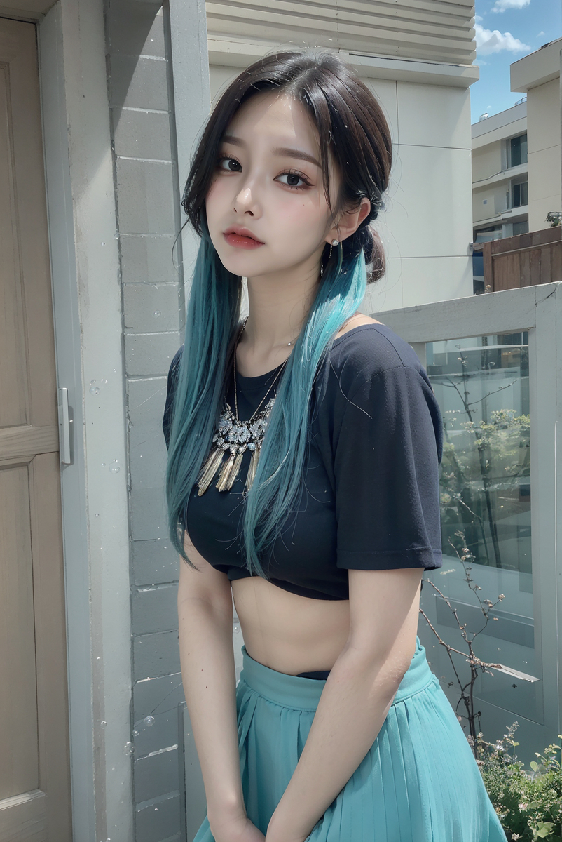 AI生成美女~美女寫真集樣本