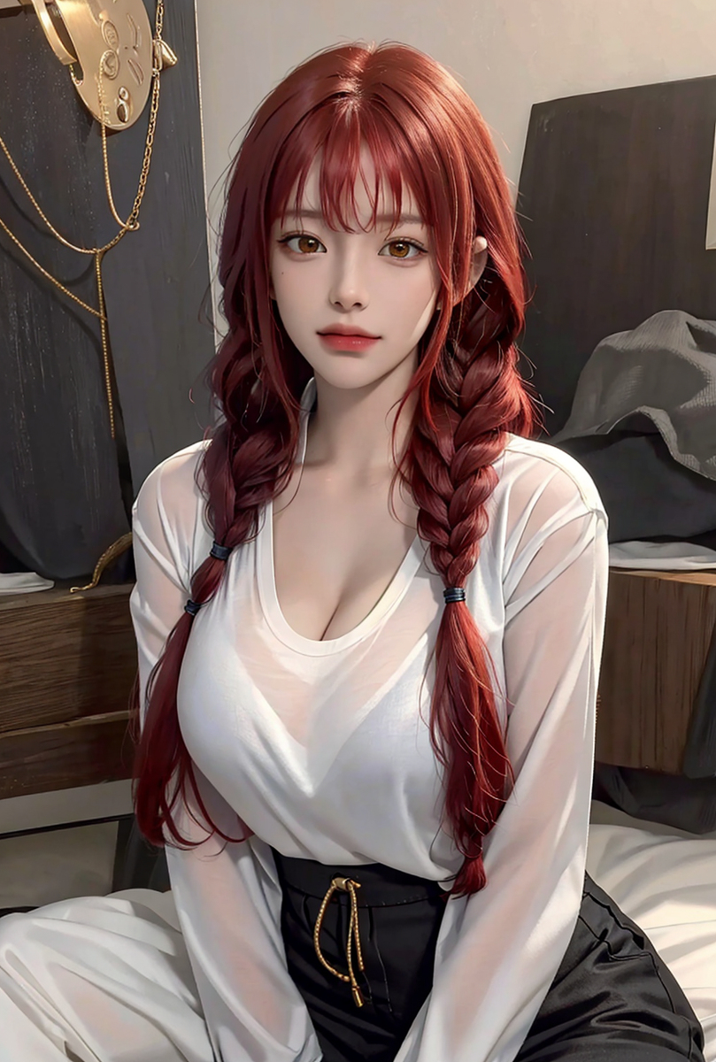 AI生成美女~Redhead