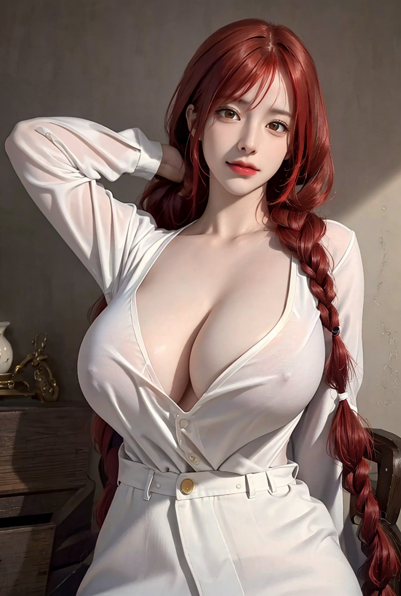 AI生成美女~Redhead