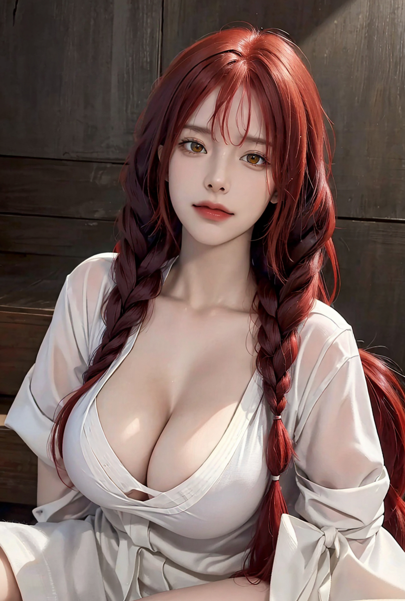 AI生成美女~Redhead