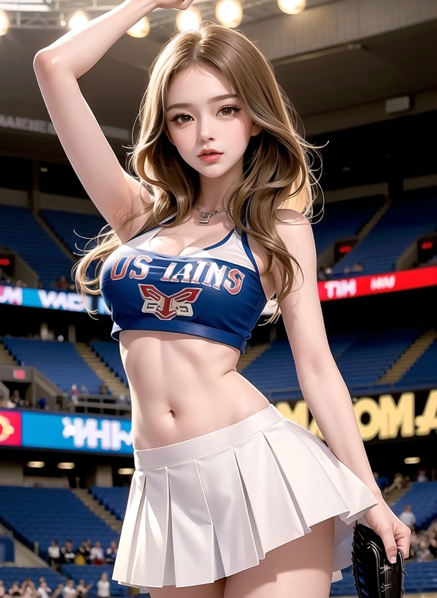 AI生成美女~チアリーダー (Cheerleader)
