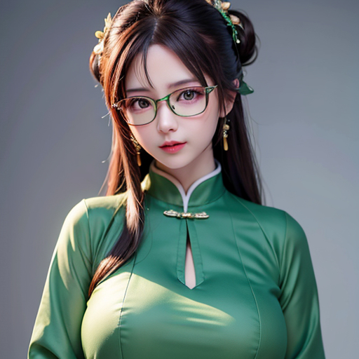 AI生成美女~【リアル風】チャイナ服(中國服飾)
