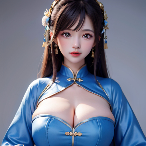 AI生成美女~【リアル風】チャイナ服(中國服飾)