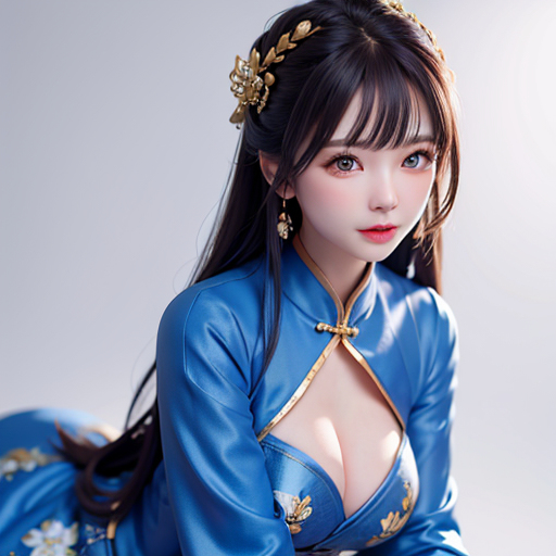 AI生成美女~【リアル風】チャイナ服(中國服飾)