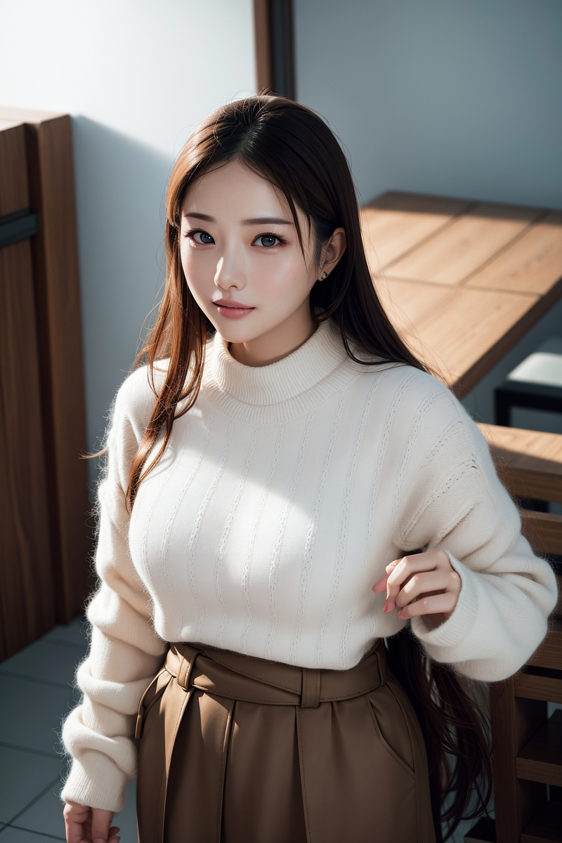 AI生成美女~都會女子（聽說作者擔心會違規實際上根本是普通級）