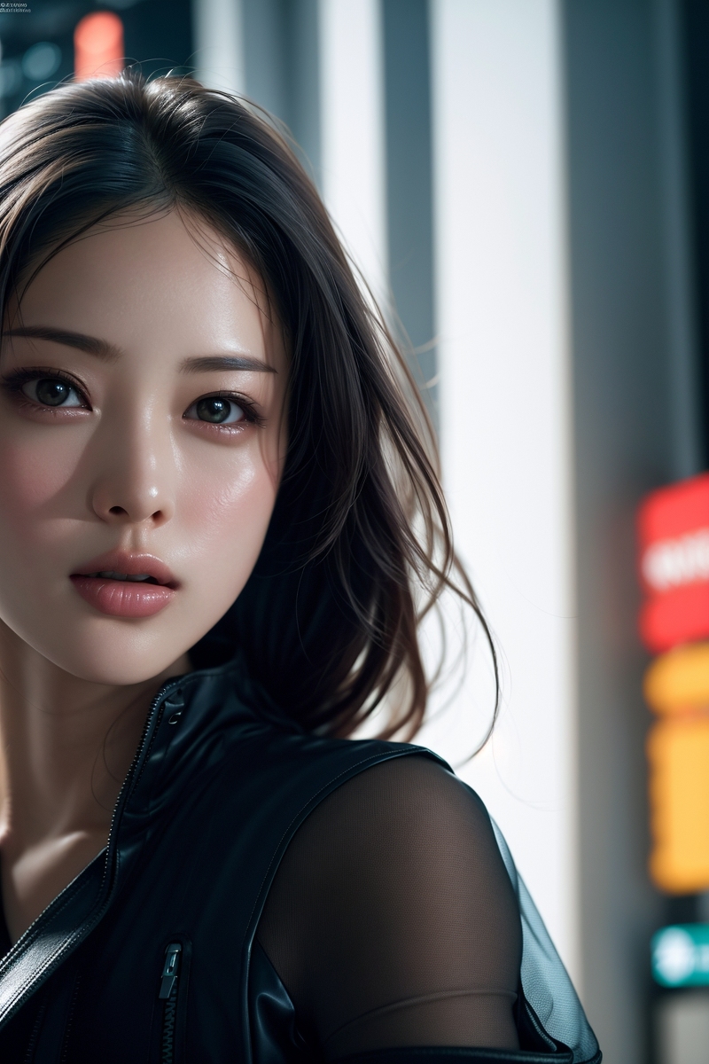 AI生成美女~都會女子（聽說作者擔心會違規實際上根本是普通級）