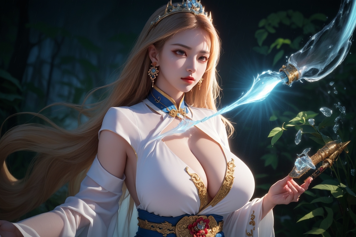 AI生成美女~龍三公主 Daughter of the Dragon king