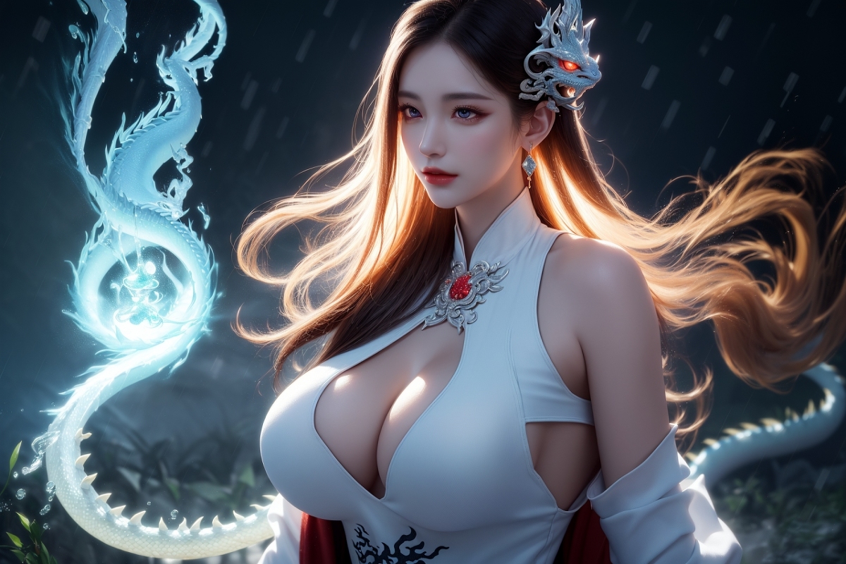 AI生成美女~龍三公主 Daughter of the Dragon king