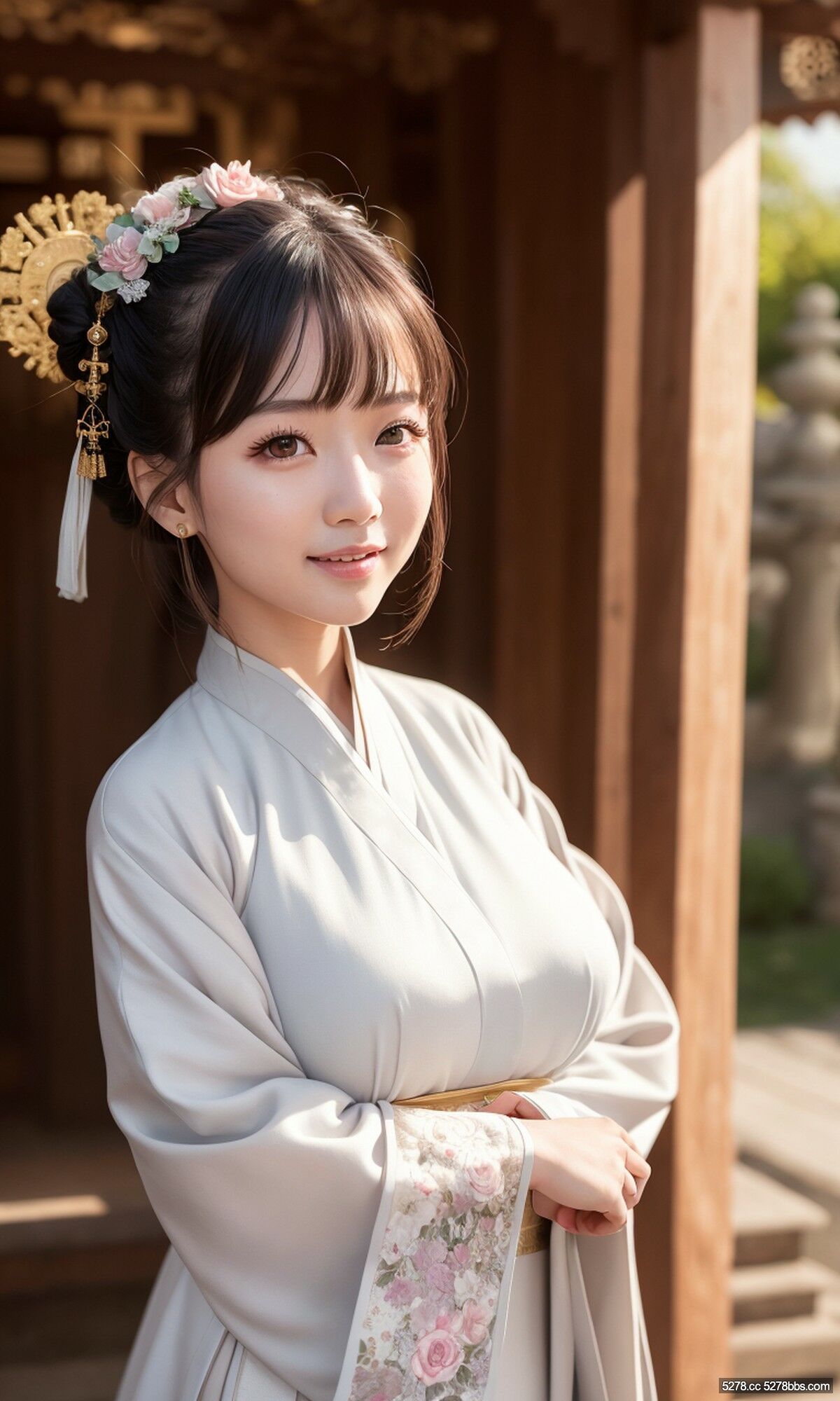 AI繪圖美女- 古裝小可愛