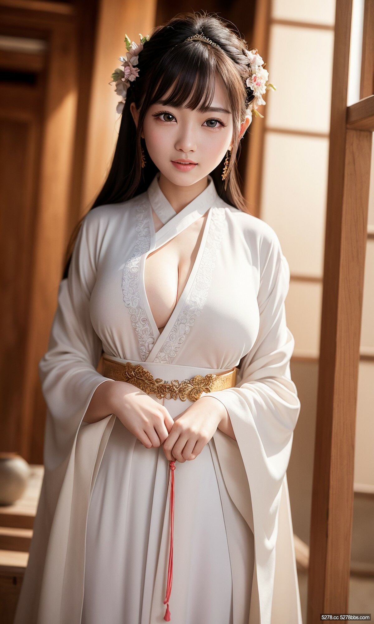 AI繪圖美女- 古裝小可愛