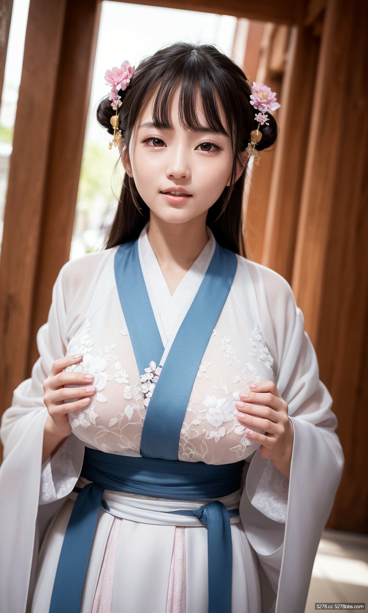 AI繪圖美女- 古裝小可愛