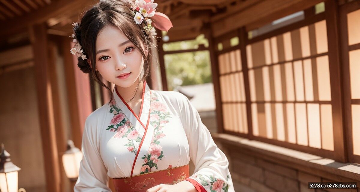 AI繪圖美女- 古裝小可愛