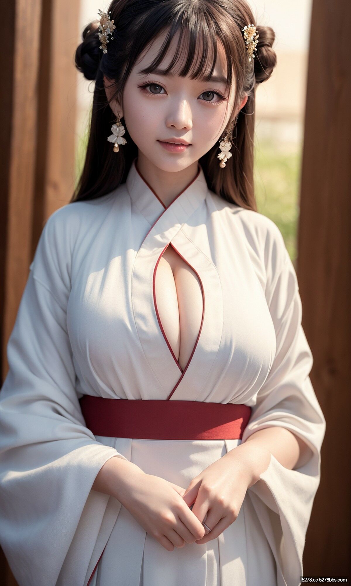 AI繪圖美女- 古裝小可愛