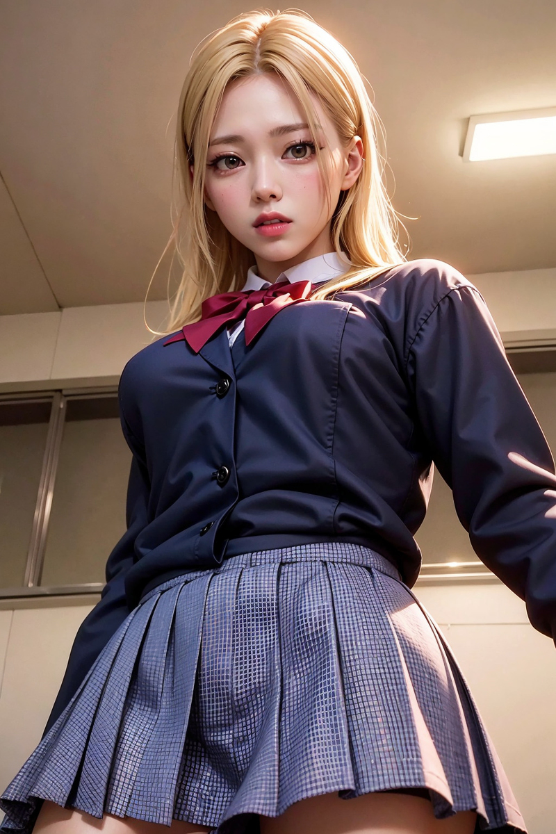 AI生成美女~JK放課前後