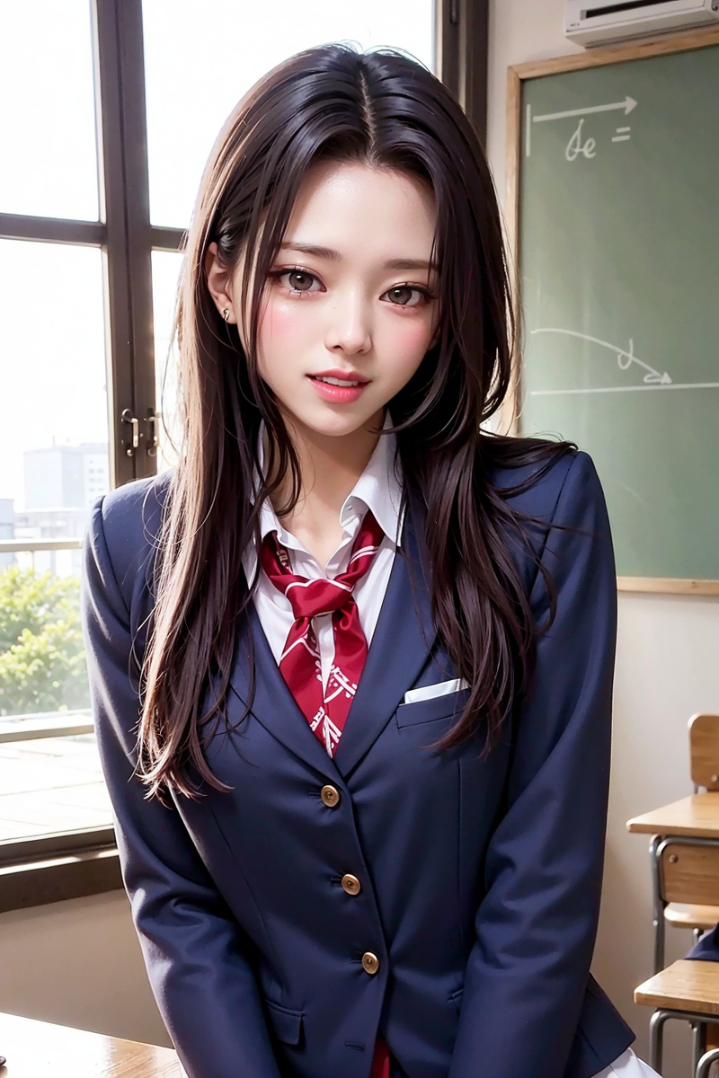 AI生成美女~JK放課前後