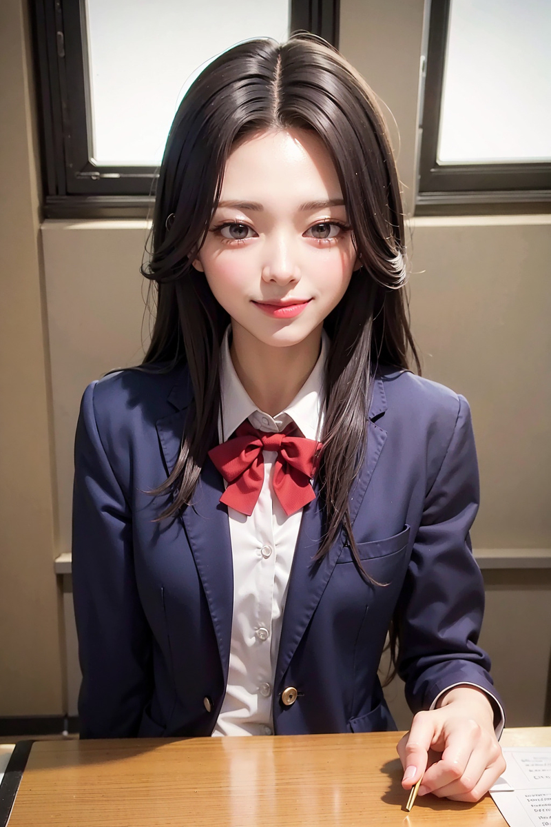 AI生成美女~JK放課前後