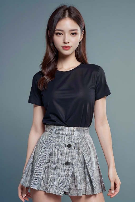 AI生成美女~韓國兩代美女PK：OL VS. JK