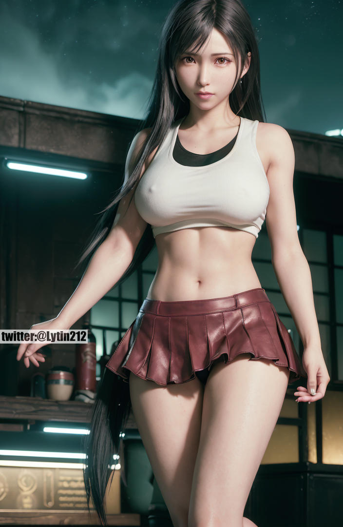 AI Art - Tifa Live Edition