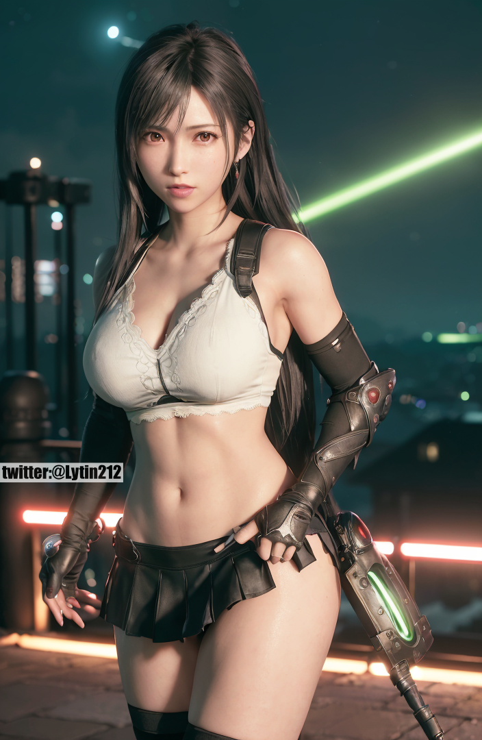 AI Art - Tifa Live Edition