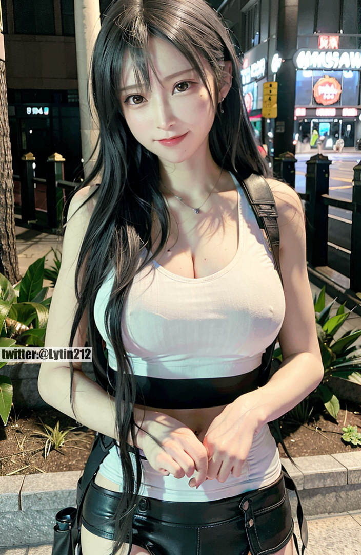 AI Art - Tifa Live Edition