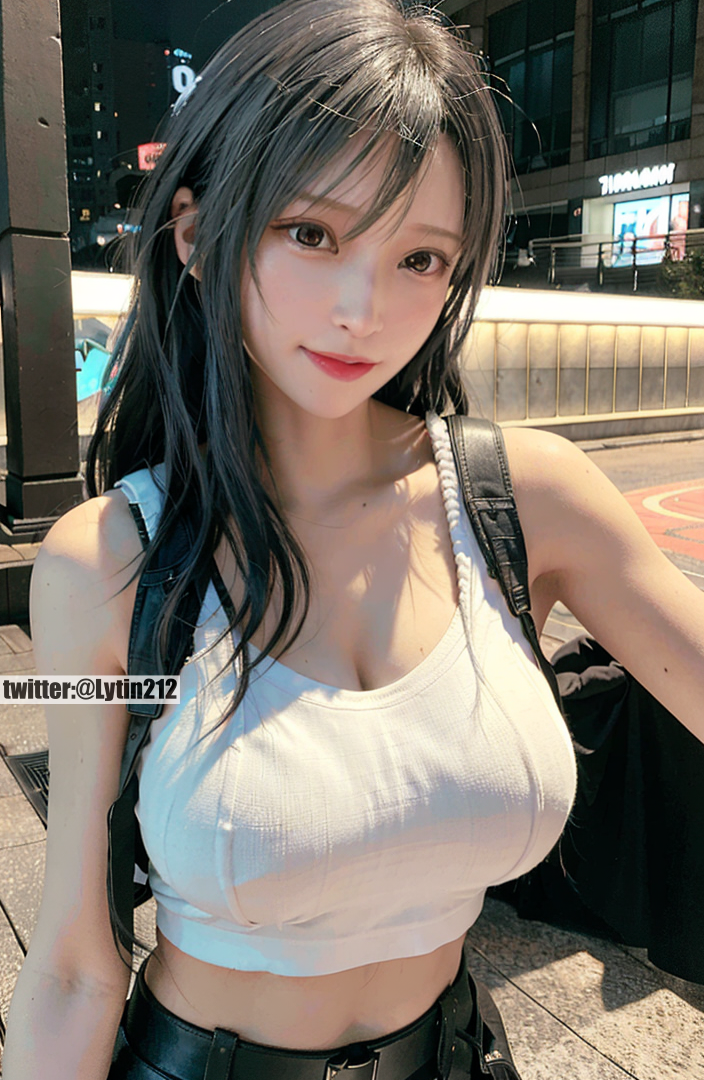 AI Art - Tifa Live Edition