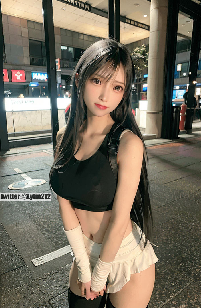AI Art - Tifa Live Edition