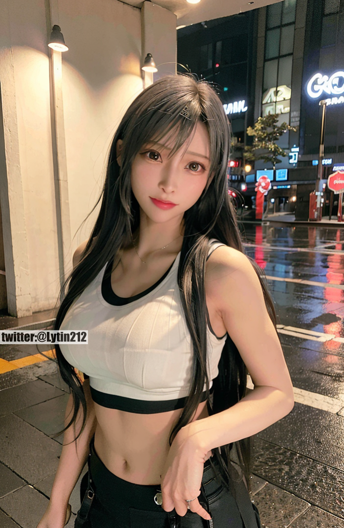 AI Art - Tifa Live Edition