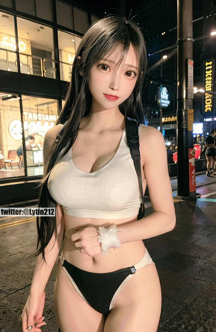 AI Art - Tifa Live Edition