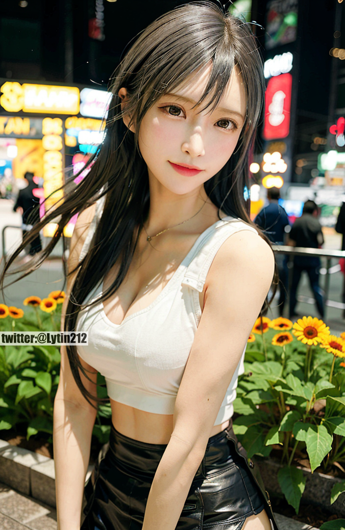 AI Art - Tifa Live Edition