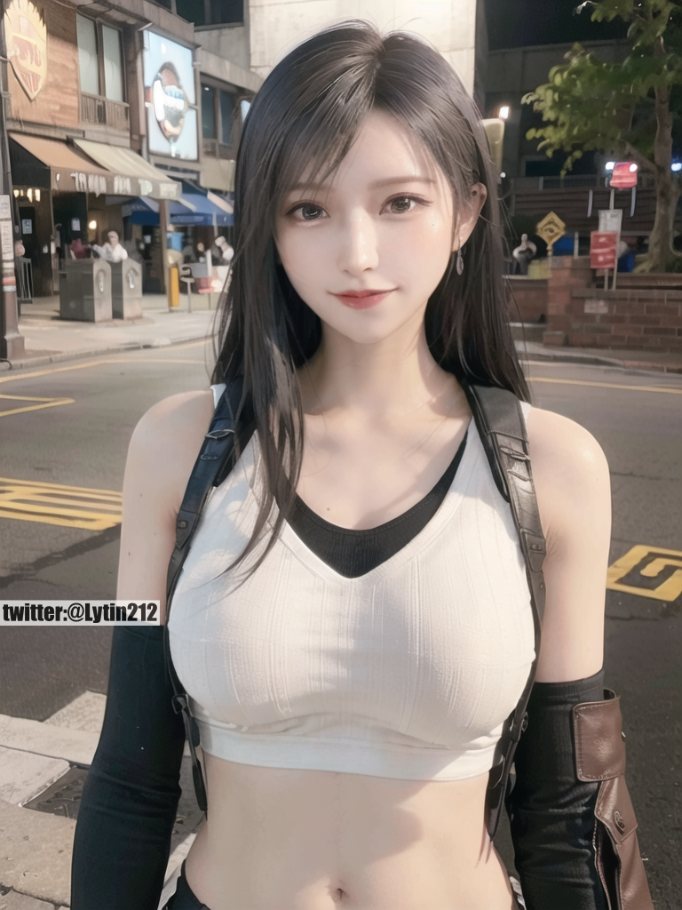 AI Art - Tifa Live Edition