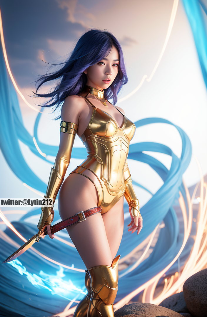 AI Art-燃燒的天使