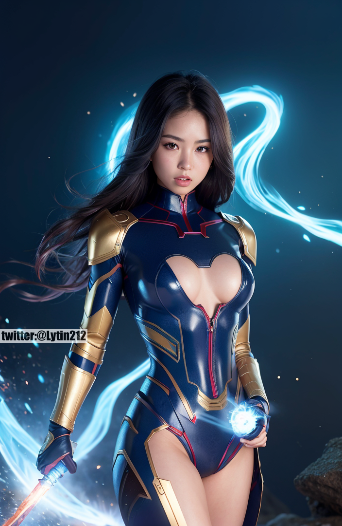 AI Art-燃燒的天使