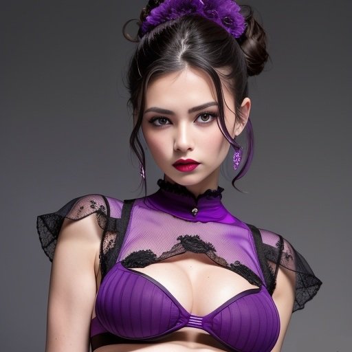 AI生成美女~Topless asian AI