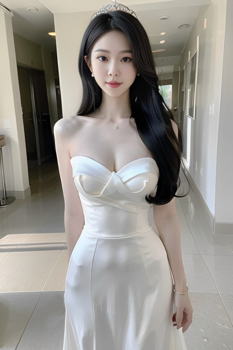 AI生成美女~禮服