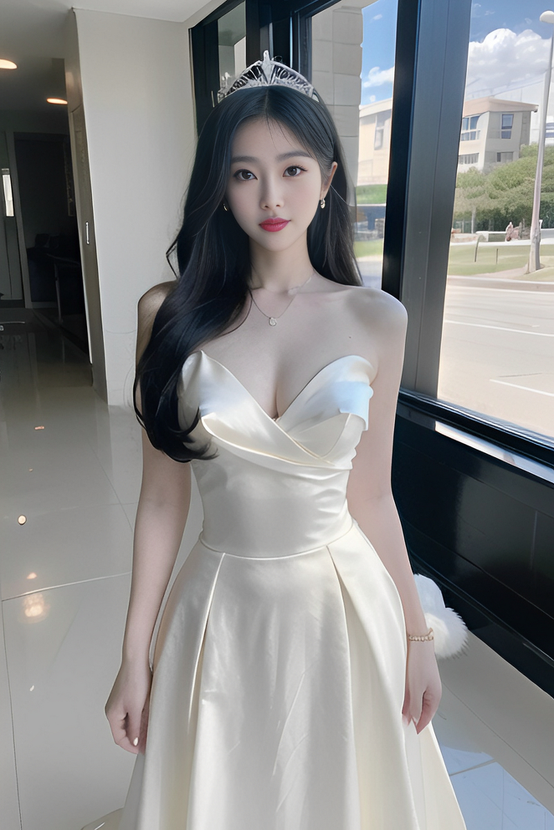 AI生成美女~禮服