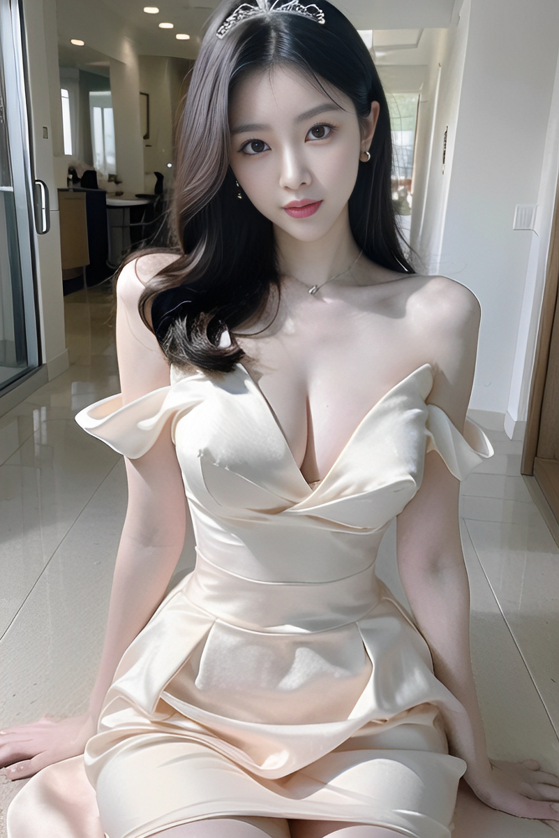 AI生成美女~禮服